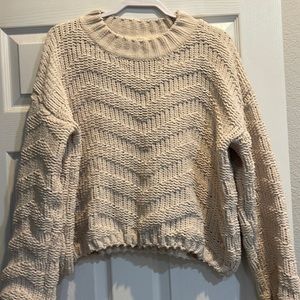 Cream Sweater